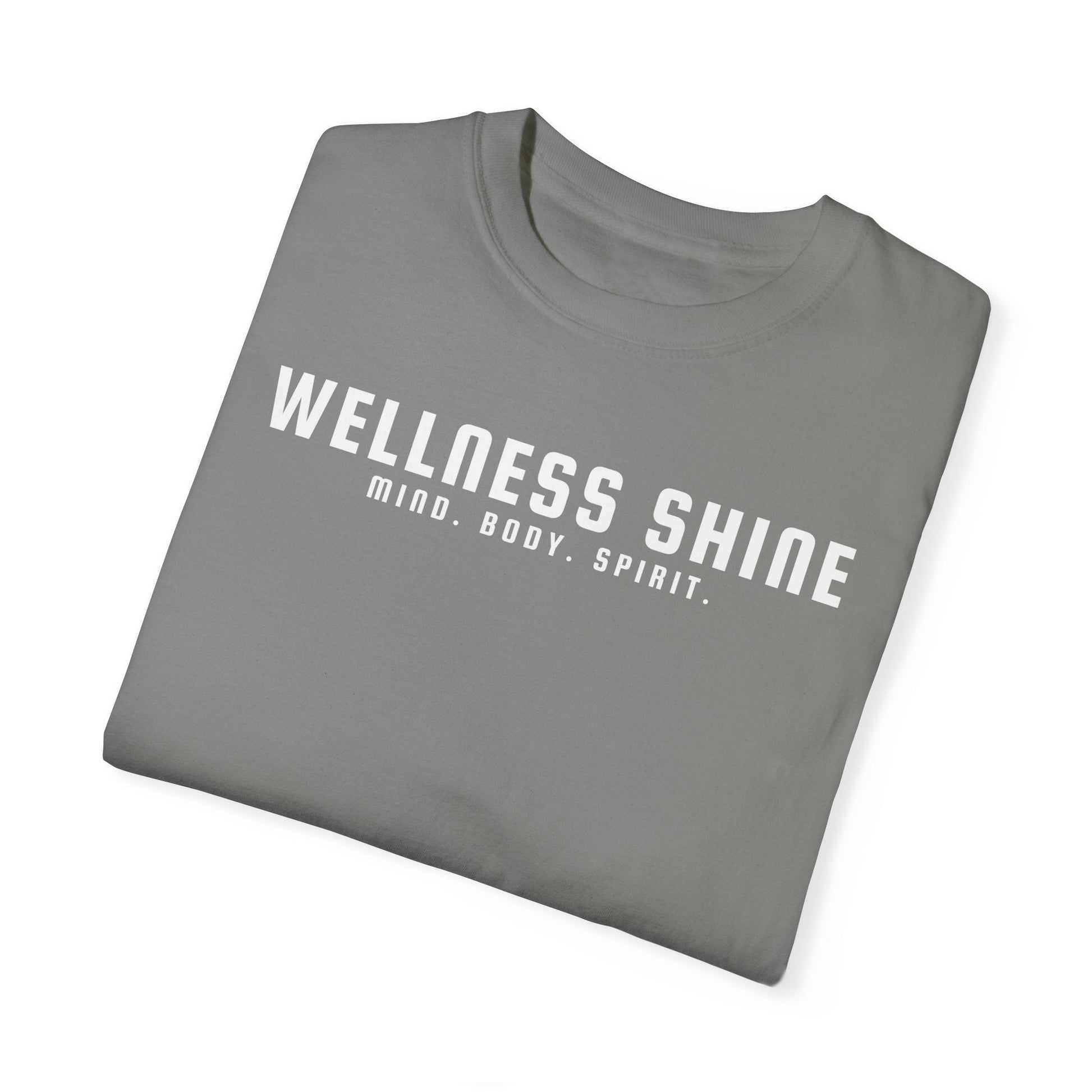 Wellness Shine Brand Garment - Dyed T-Shirt - Wellness Shine