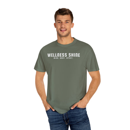 Wellness Shine Brand Garment - Dyed T-Shirt - Wellness Shine