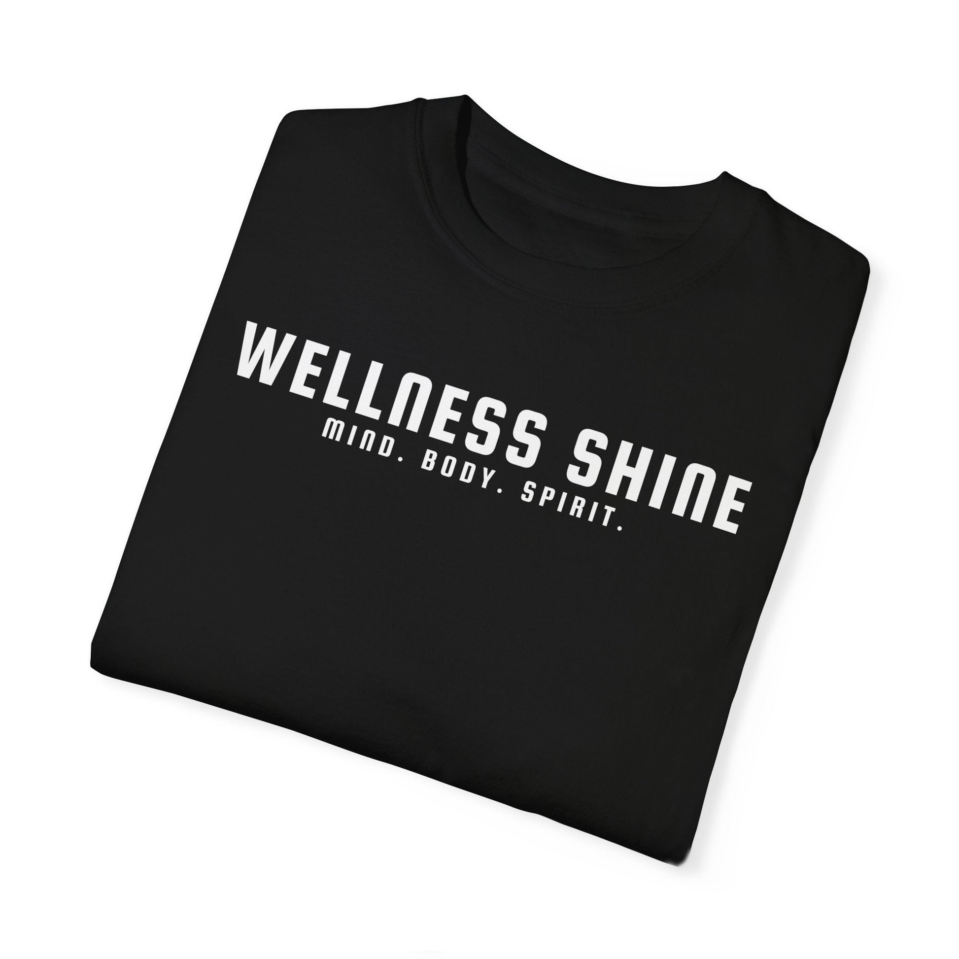 Wellness Shine Brand Garment - Dyed T-Shirt - Wellness Shine