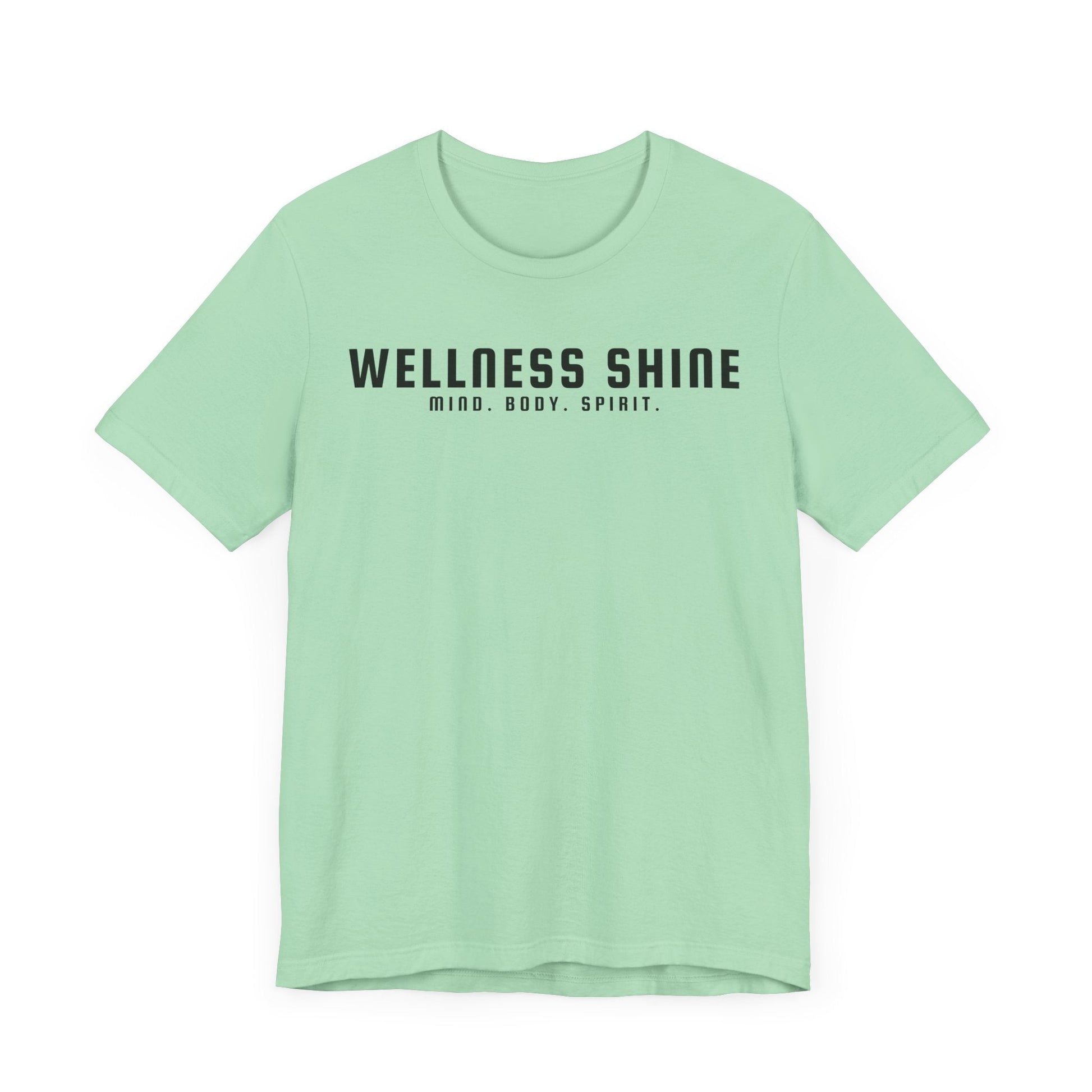 Wellness Shine Brand Jersey Short Sleeve Tee - Wellness Shine