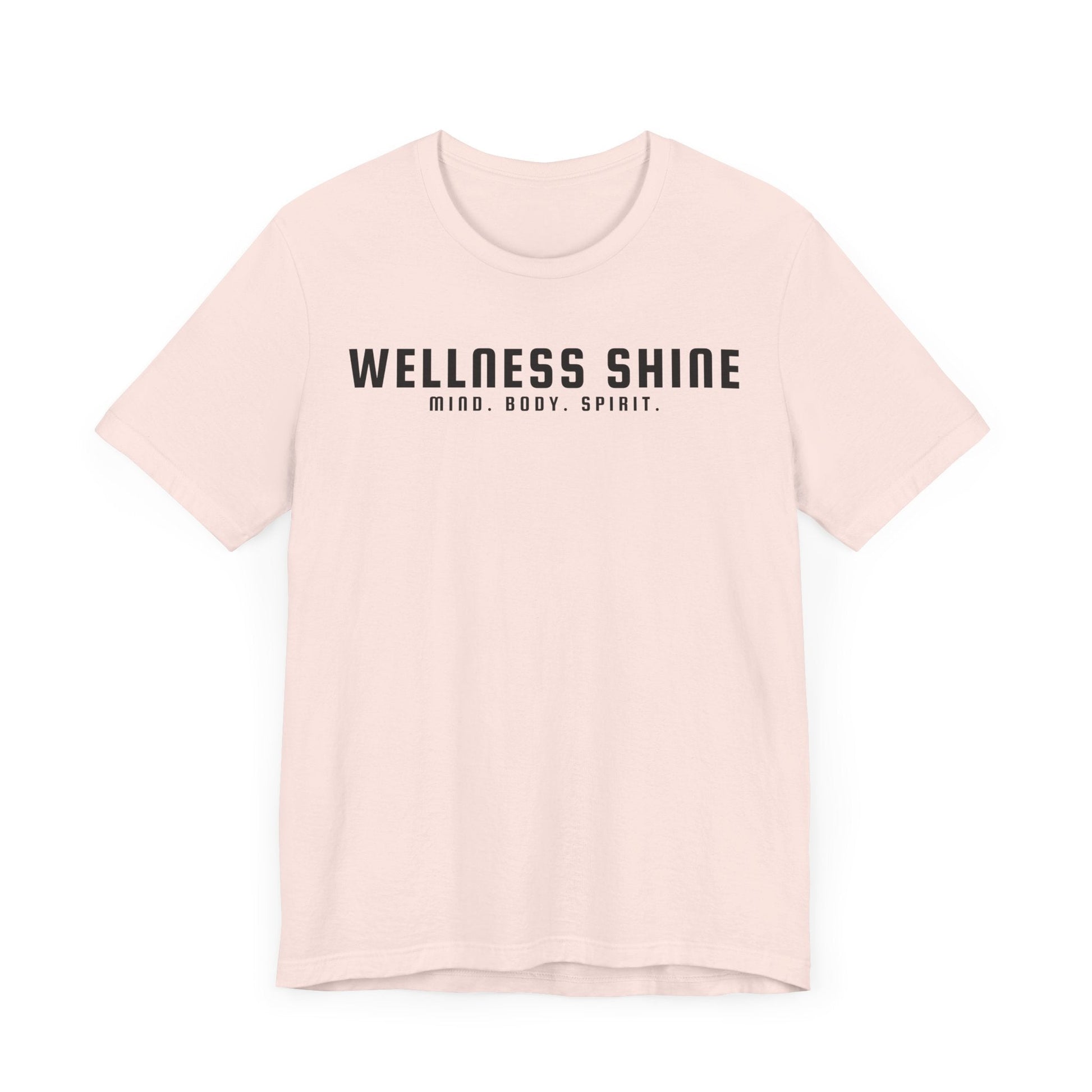 Wellness Shine Brand Jersey Short Sleeve Tee - Wellness Shine