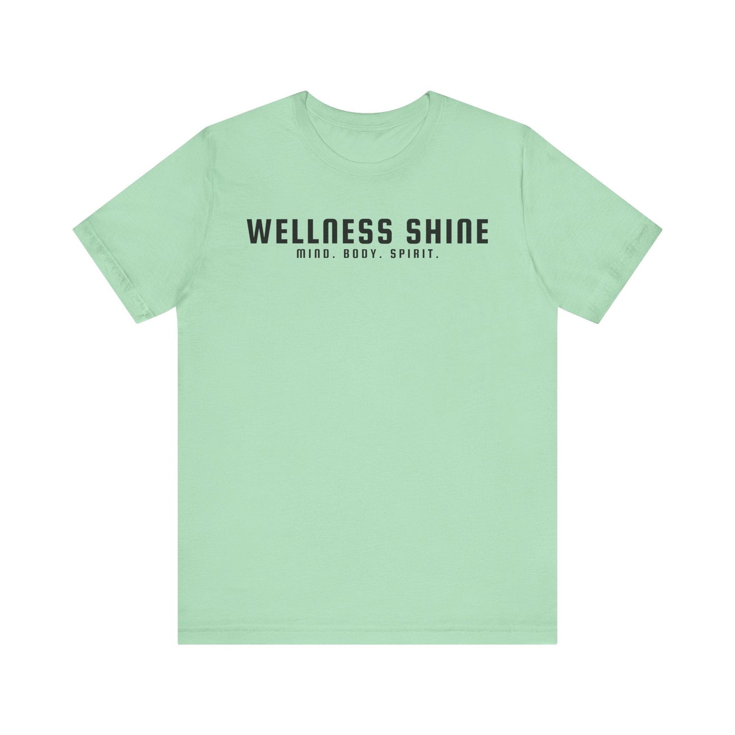 Wellness Shine Brand Jersey Short Sleeve Tee - Wellness Shine