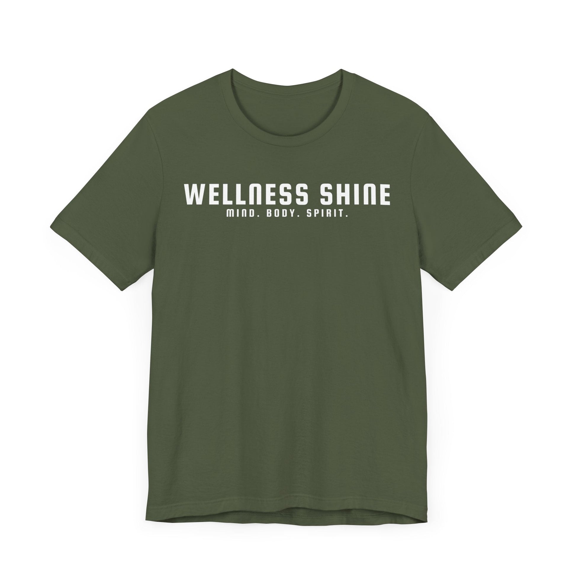 Wellness Shine Brand Jersey Short Sleeve Tee - Wellness Shine