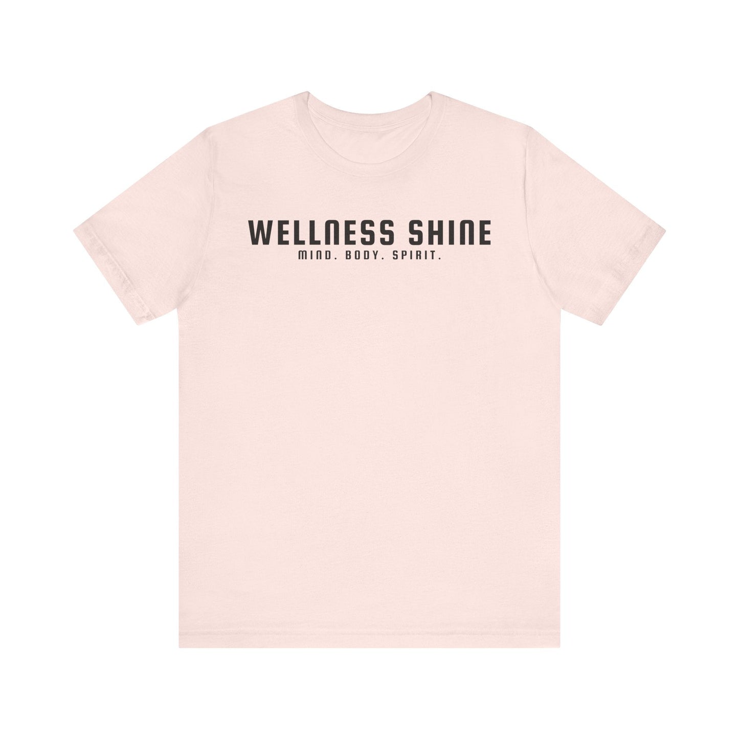 Wellness Shine Brand Jersey Short Sleeve Tee - Wellness Shine