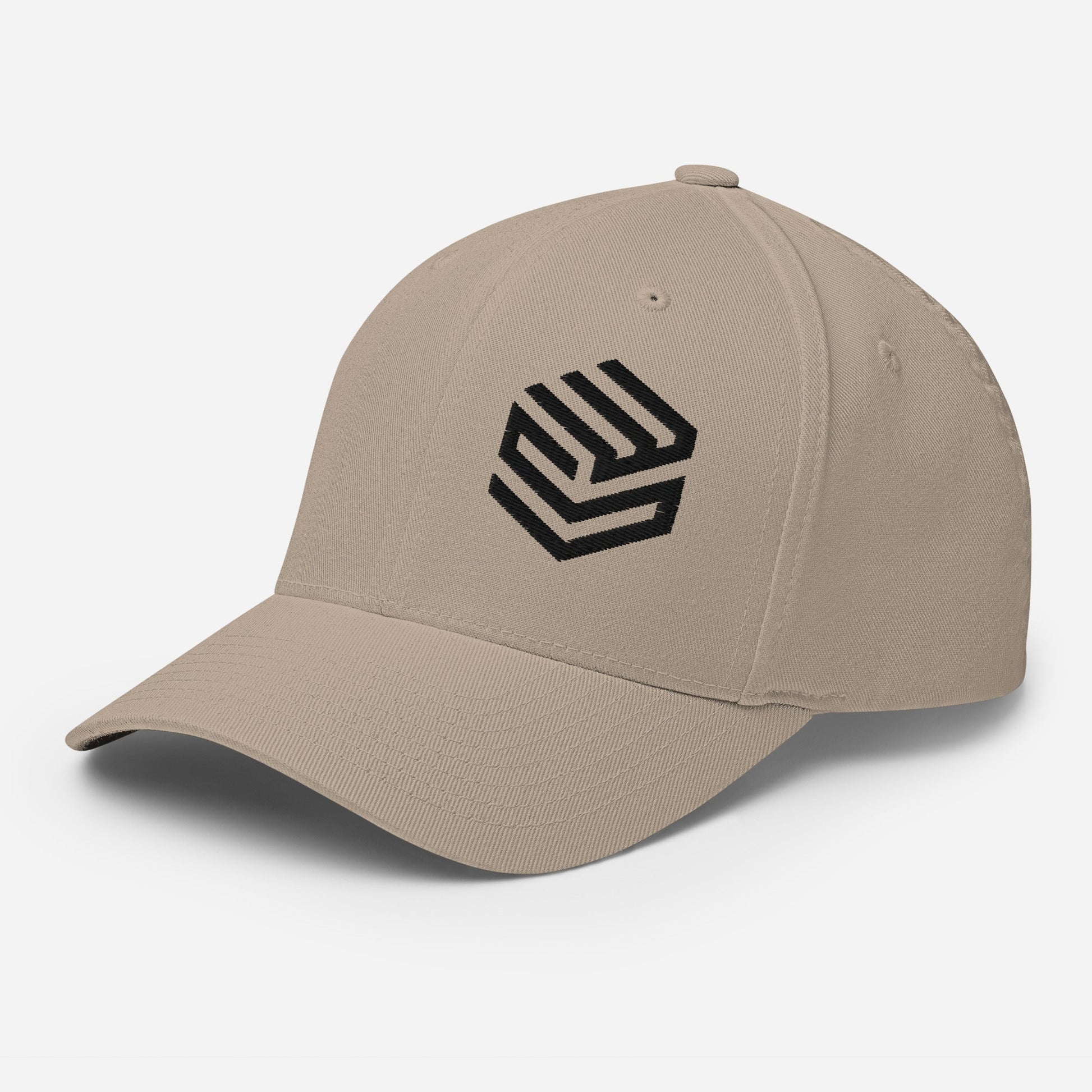Wellness Shine Fitness Fitted Hat Black Embroidery - Wellness Shine