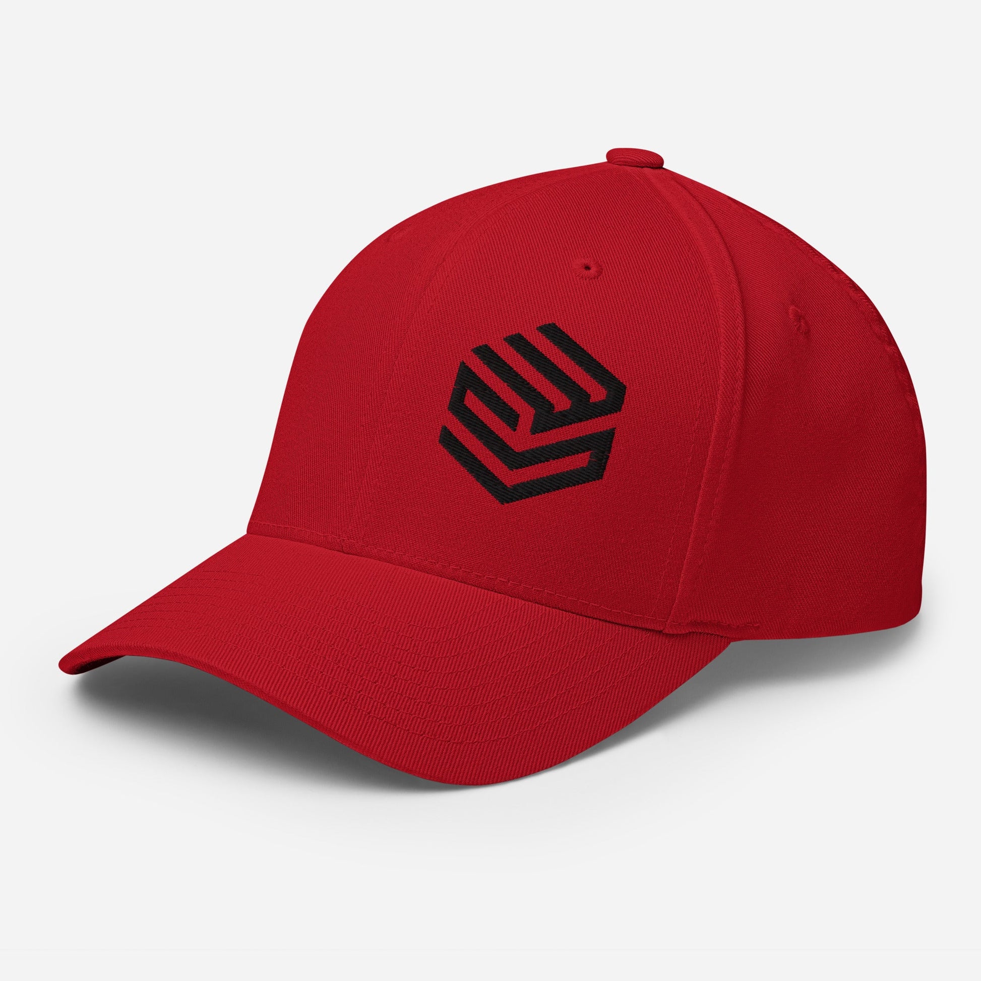 Wellness Shine Fitness Fitted Hat Black Embroidery - Wellness Shine