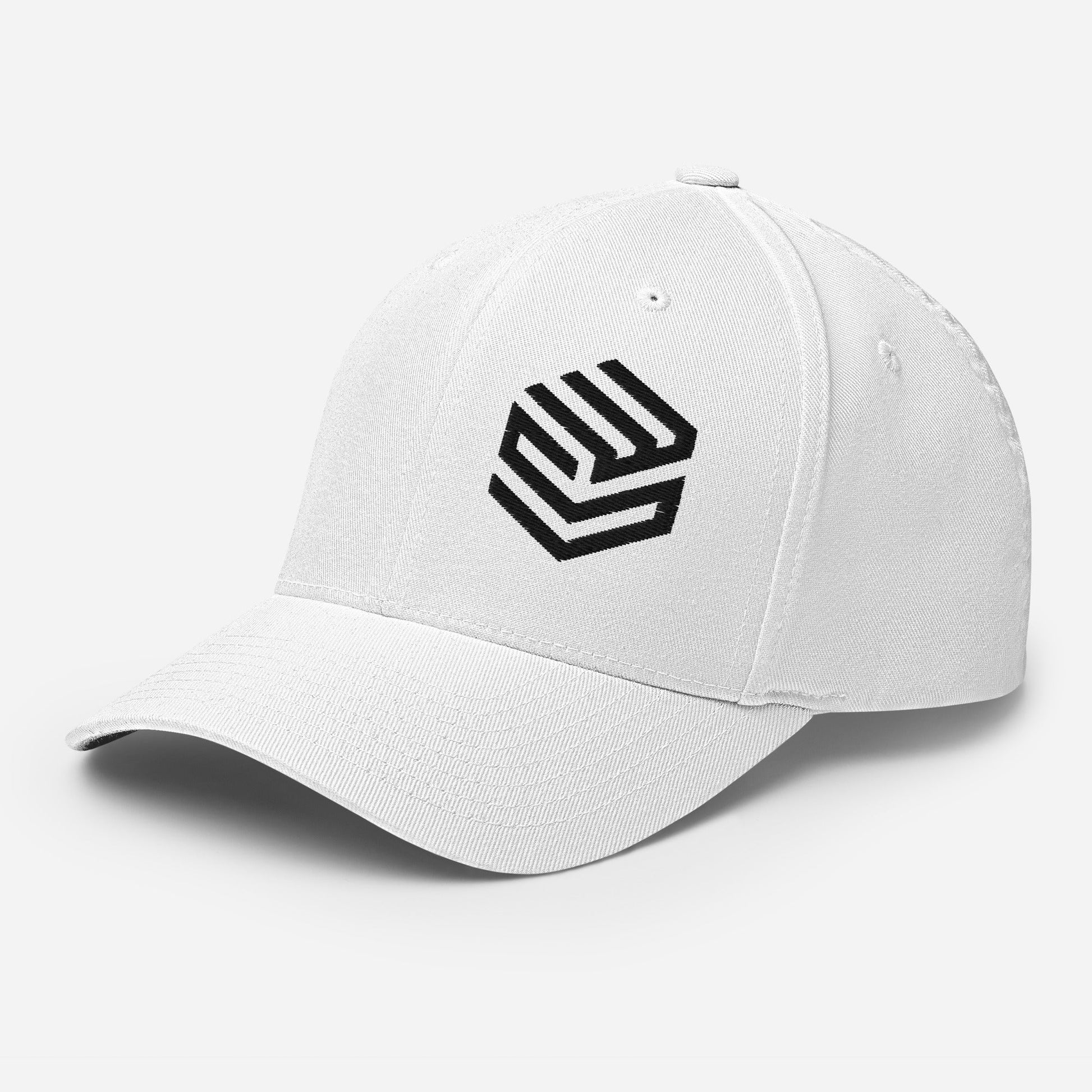 Wellness Shine Fitness Fitted Hat Black Embroidery - Wellness Shine