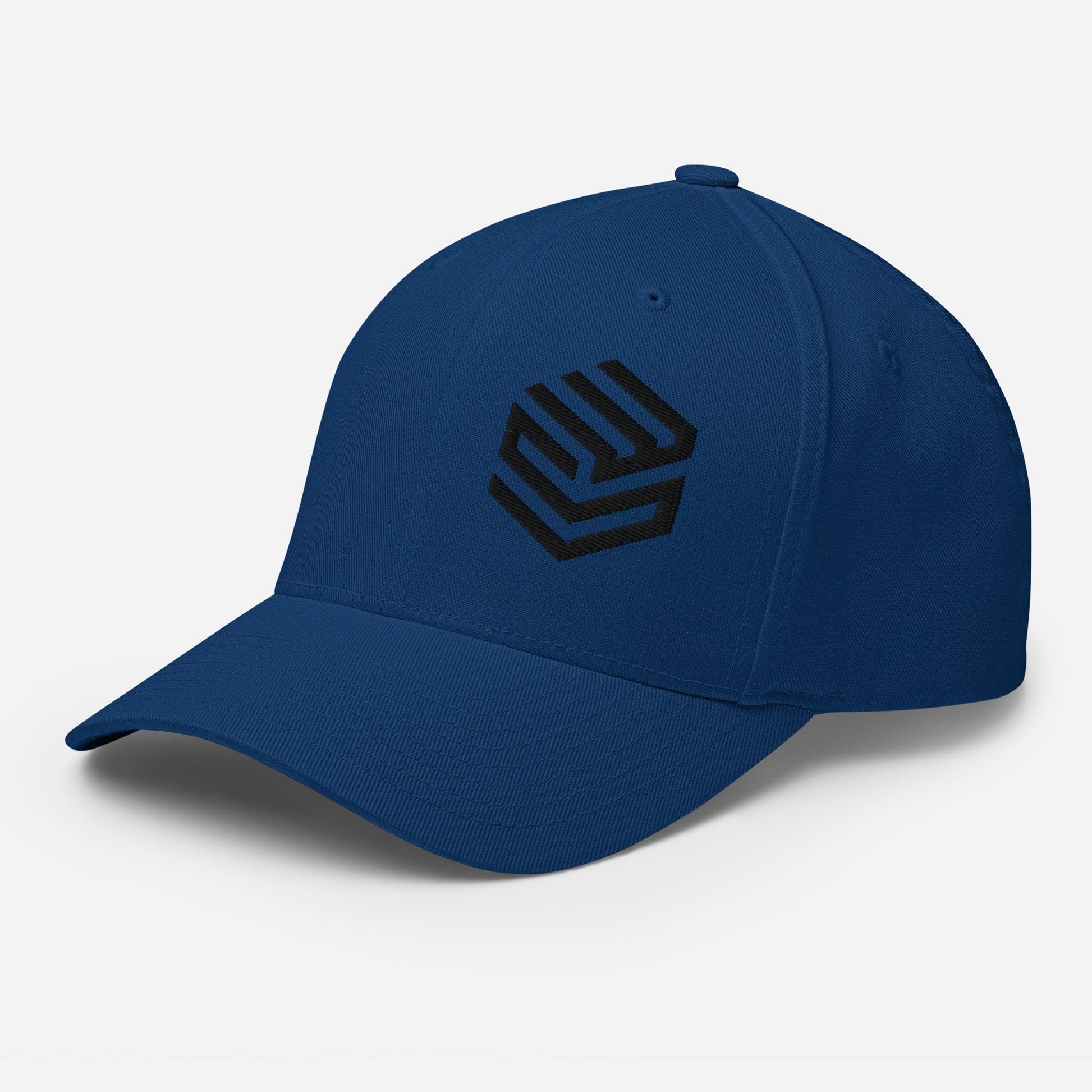 Wellness Shine Fitness Fitted Hat Black Embroidery - Wellness Shine