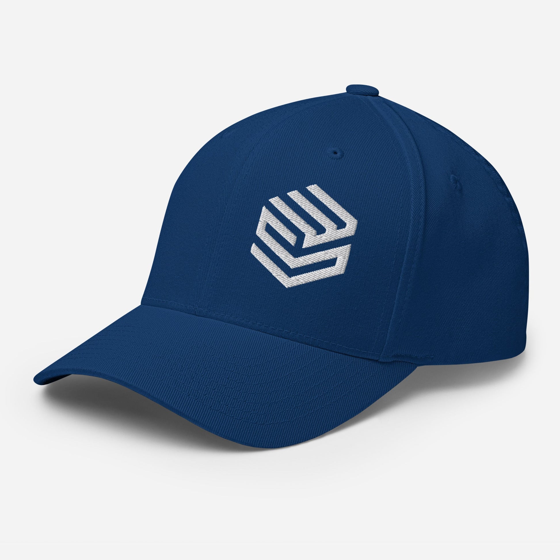 Wellness Shine Fitness Fitted Hat White Embroidery - Wellness Shine