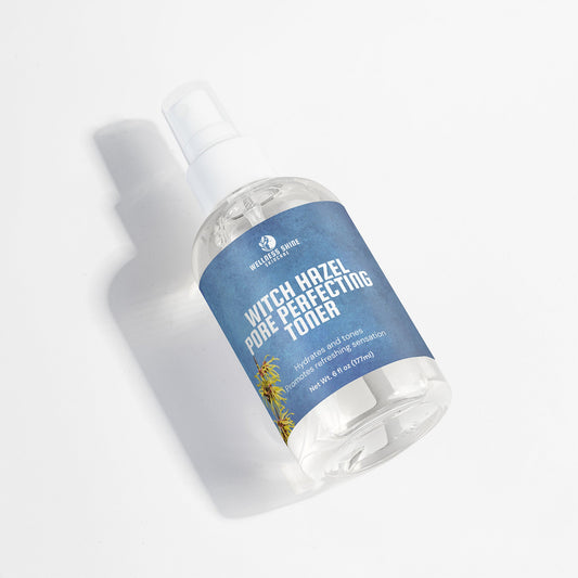 Witch Hazel Pore Perfecting Toner - Moisturizing and Pore Minimizing Skin Care by Wellness Shine - Wellness Shine